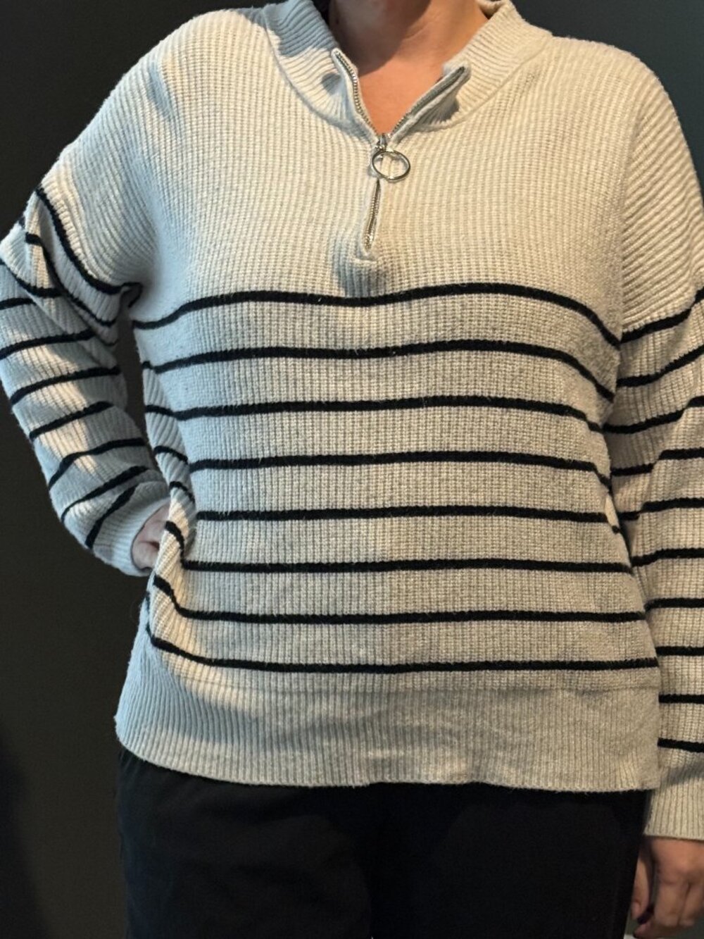 Half-Zip Sweater